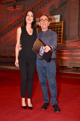 IPA86522687 - Rome, Piazza del Campidoglio, 2026 Strega Prize; Pictured: Gloria Campaner and Pino Strabioli  Copyright: xVincenzoxLandix xVincenzoxLandix 86522687
