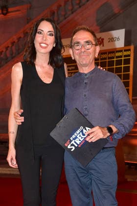 IPA86522689 - Rome, Piazza del Campidoglio, 2026 Strega Prize; Pictured: Gloria Campaner and Pino Strabioli  Copyright: xVincenzoxLandix xVincenzoxLandix 86522689