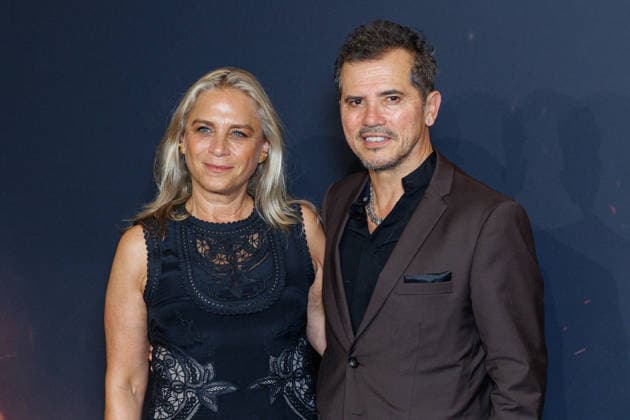 The Odyssey premiere at Le Grand Rex theater Celebrities arrive on the red carpet Justine Maurer and John Leguizamo 458058 July 8, 2026  Copyright: xSebastienxFremontx xStarfacex STAR_458058_138