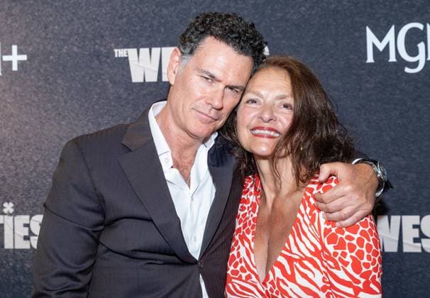 July 8, 2026, Bronx, New York, USA: Vincent Walsch and Aida Turturro attend U.S. Premiere for The Westies by MGM+ at SVA Theatre in New York, NY on July 8, 2026. Bronx USA - ZUMAr339 20260708_znp_r339_053 Copyright: xLevxRadinx