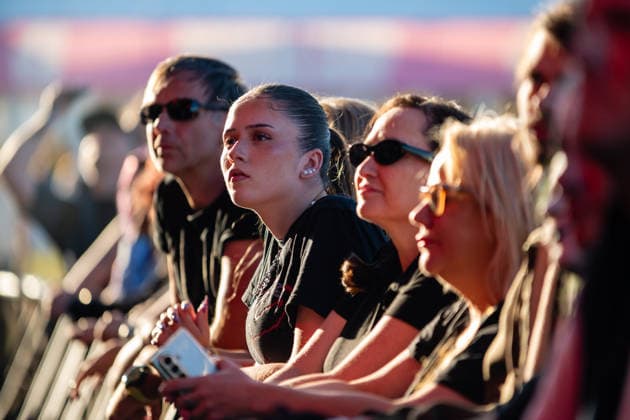 Pohoda music festival day 1 in Trencin, Slovakia - 8 JULY 2026. Fans seen enjoying live performances during the Pohoda Festival 2026 at Airport Trencin. Pohoda festival the biggest open-air summer music festival in Slovakia, celebrates 30th anniversary. Trencin Slovakia Copyright: xTomasxTkacikx xSOPAxImagesx 20260708-Pohoda-day1-14