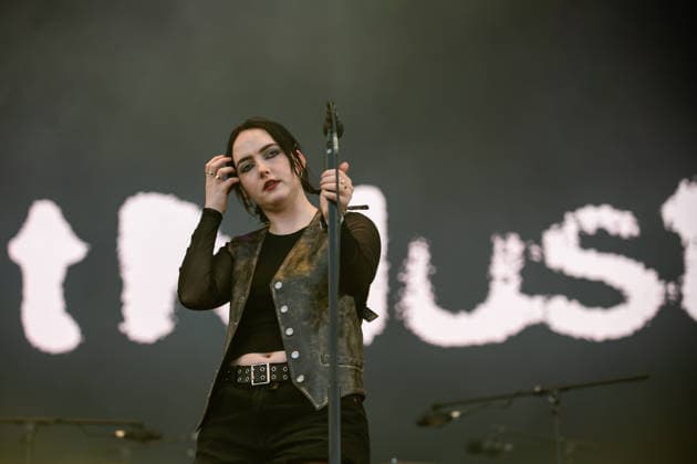 July 8, 2026, Trencin, Slovakia: Katie Ball from the Irish band, Just Mustard seen performing live on the stage during the Pohoda Festival 2026 at Airport Trencin. Pohoda festival the biggest open-air summer music festival in Slovakia, celebrates 30th anniversary. Trencin Slovakia - ZUMAs197 20260708_aaa_s197_178 Copyright: xTomasxTkacikx