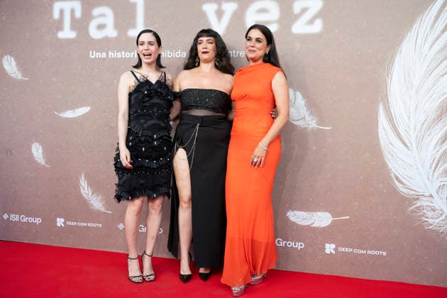 July 8, 2026, Madrid, Spain: Adriana Ugarte, Arima Leon and Tania Santana attend the Tal Vez photocall at the Urso Hotel Madrid Spain - ZUMAs197 20260708_aaa_s197_204 Copyright: xAtilanoxGarciax