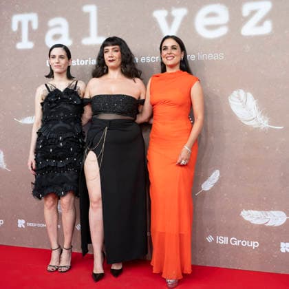 July 8, 2026, Madrid, Spain: Adriana Ugarte, Arima Leon and Tania Santana attend the Tal Vez photocall at the Urso Hotel Madrid Spain - ZUMAs197 20260708_aaa_s197_229 Copyright: xAtilanoxGarciax
