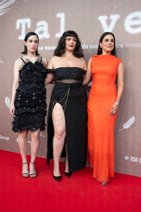 July 8, 2026, Madrid, Spain: Adriana Ugarte, Arima Leon and Tania Santana attend the Tal Vez photocall at the Urso Hotel Madrid Spain - ZUMAs197 20260708_aaa_s197_236 Copyright: xAtilanoxGarciax