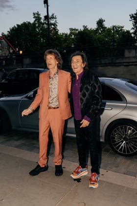 Mick Jagger and Ronnie Wood during the photo call for the launch of the Rolling Stones™ album Foreign Tongues at St Clement Hotel on July 08, 2026 in London, England. LONDON, ENGLAND - JULY 08: Mick Jagger and Ronnie Wood during the photo call for the launch of the Rolling Stones™ album Foreign Tongues at St Clement Hotel on July 08, 2026 in London, England., Credit:Pupat Chenaksara Avalon United Kingdom, London, St Clement Hotel  Copyright: xPupatxChenaksarax xAvalonx 1115359321