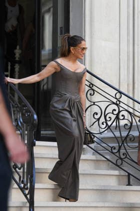 Jennifer Lopez Ieaving the Zuhair Murad Show - Paris CORRECTION CREDIT - JLo, Jennifer Lopez is seen leaving the Zuhair Murad show in Paris, France on July 8, 2026, as part of the Paris Fashion Week. Photo by Florian Poitout ABACAPRESS.COM Paris France  Copyright: xPoitoutxFlorian ABACAx