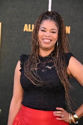 Los Angeles CA July 8: Nkechi Okoro Carroll at the All American Season 8 Premiere on July 8, 2026 Credit: Michael Mattes USA - ZUMAa123 20260709_zaa_a123_051 Copyright: xAdMediax