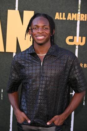 Los Angeles CA July 8: Charles Brockman at the All American Season 8 Premiere on July 8, 2026 Credit: Michael Mattes USA - ZUMAa123 20260708_zaa_a123_059 Copyright: xAdMediax