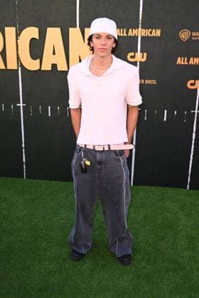 Los Angeles CA July 8: Cesar Mendoza at the All American Season 8 Premiere on July 8, 2026 Credit: Michael Mattes USA - ZUMAa123 20260709_zaa_a123_005 Copyright: xAdMediax