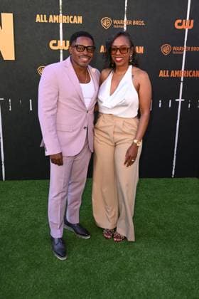 Los Angeles CA July 8: Kareem Grimes at the All American Season 8 Premiere on July 8, 2026 Credit: Michael Mattes USA - ZUMAa123 20260709_zaa_a123_016 Copyright: xAdMediax