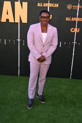 Los Angeles CA July 8: Kareem Grimes at the All American Season 8 Premiere on July 8, 2026 Credit: Michael Mattes USA - ZUMAa123 20260709_zaa_a123_031 Copyright: xAdMediax