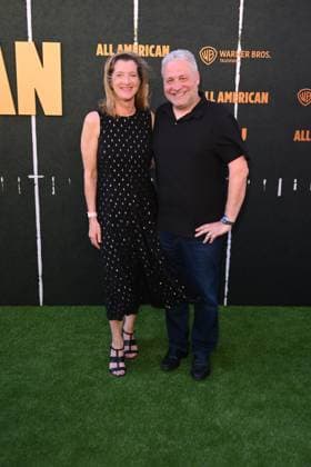 Los Angeles CA July 8: Lauren Strauss and David Strauss at the All American Season 8 Premiere on July 8, 2026 Credit: Michael Mattes USA - ZUMAa123 20260709_zaa_a123_032 Copyright: xAdMediax