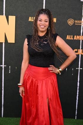Los Angeles CA July 8: Nkechi Okoro Carroll at the All American Season 8 Premiere on July 8, 2026 Credit: Michael Mattes USA - ZUMAa123 20260709_zaa_a123_038 Copyright: xAdMediax