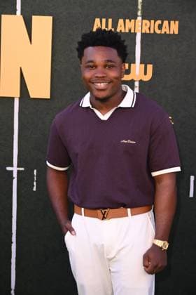 Los Angeles CA July 8: Jalyn Hall at the All American Season 8 Premiere on July 8, 2026 Credit: Michael Mattes USA - ZUMAa123 20260709_zaa_a123_047 Copyright: xAdMediax