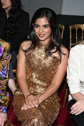 Isha Ambani at the Manish Malhotra Fall Winter 2026–2027 Haute Couture Collection fashion show during Paris Fashion Week (PFW) on July 8, 2026. Gedeon Taieb, Bestimage. Manish Malhotra’s fashion show, Autumn Winter 2026–2027 Haute Couture Collection, at Paris Fashion Week (PFW) on July 8, 2026, Paris, France  Copyright: xGedeonxTaiebx xBestimagexGedeonxTaiebx xBestimagex