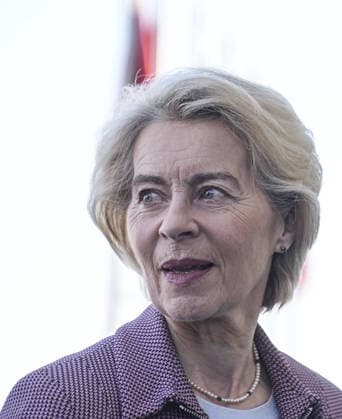NATO Ankara Summit ANKARA, TURKIYE - JULY 09: President of the European Commission Ursula von der Leyen departs from Esenboga Airport following the 36th NATO Heads of State and Government Summit held in Ankara, Turkiye on July 09, 2026. Metin Aktas Anadolu Ankara Turkey. Editorial use only. Please get in touch for any other usage.  Copyright: x2026xAnadoluxMetinxAktasx