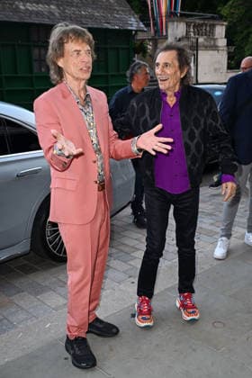Celebrities attend the The Rolling Stones Foreign Tongues album launch at the St Clement Hotel in London Featuring: Mick Jagger, Ronnie Wood Where: London, United Kingdom When: 08 Jul 2026 Credit: Cover Images EDITORIAL USE ONLY. NOT FOR USE BY NEWSPAPERS BASED IN THE UK. Copyright: xx coverimg55838823