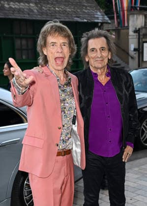 Celebrities attend the The Rolling Stones Foreign Tongues album launch at the St Clement Hotel in London Featuring: Mick Jagger, Ronnie Wood Where: London, United Kingdom When: 08 Jul 2026 Credit: Cover Images EDITORIAL USE ONLY. NOT FOR USE BY NEWSPAPERS BASED IN THE UK. Copyright: xx coverimg55838824