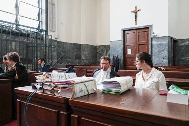 IPA86528558 - MILAN, July 9, 2026 Court: The trial begins for former Forza Italia Senator Marcello Dell Utri and his wife, Miranda Ratti. Pictured: Prosecutor Pasquale Addesso.  Copyright: xEmanuelexRobertoxDexCarlix xx 86528558