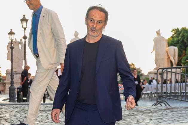 July 8, 2026, Rome, Rome, Italy: Matteo Nucci during the final evening of the eightieth edition of the Strega Prize literary competition in Piazza del Campidoglio, Rome, 08 07 2026 Rome Italy  - ZUMAa289 20260708_zia_a289_231 Copyright: xRiccardoxDexLucax xAgfx