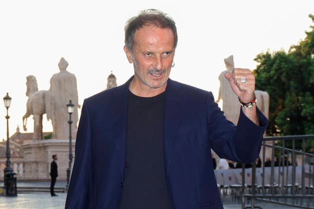 July 8, 2026, Rome, Rome, Italy: Matteo Nucci during the final evening of the eightieth edition of the Strega Prize literary competition in Piazza del Campidoglio, Rome, 08 07 2026 Rome Italy  - ZUMAa289 20260708_zia_a289_233 Copyright: xRiccardoxDexLucax xAgfx