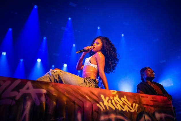 South African singer Tyla performing at the Auditorium Stravinski during the 60th edition of the Montreux Jazz Festival in Montreux, Switzerland - 08 07 2026 - Switzerland Vaud Montreux -  SimonxBeckerx xLexPictorium LePictorium_0338192