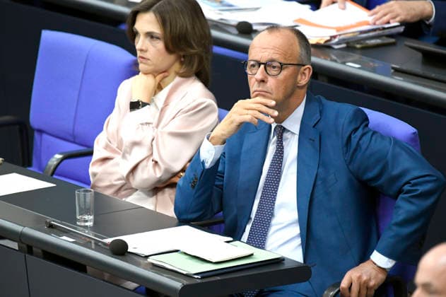 Friedrich Merz in der 89. Sitzung des 21. Deutschen Bundestages im Reichstagsgebäude. Berlin, 09.07.2026 *** Friedrich Merz at the 89th session of the 21st German Bundestag in the Reichstag building in Berlin, July 9, 2026 Foto:xF.xKernx xFuturexImagex bundestagssitzung89_6811
