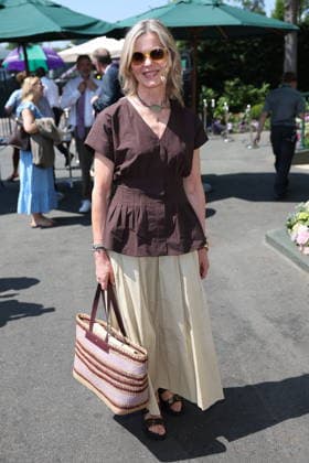 . 09 07 2026. London, United Kingdom. Lady Helen Taylor arriving on day eleven of the Wimbledon Tennis Championships in London.  xStephenxLockx xi-Imagesx IIM-26895-0006