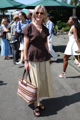 . 09 07 2026. London, United Kingdom. Lady Helen Taylor arriving on day eleven of the Wimbledon Tennis Championships in London.  xStephenxLockx xi-Imagesx IIM-26895-0007