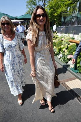 . 09 07 2026. London, United Kingdom. Lilly James arriving on day eleven of the Wimbledon Tennis Championships in London.  xStephenxLockx xi-Imagesx IIM-26895-0008
