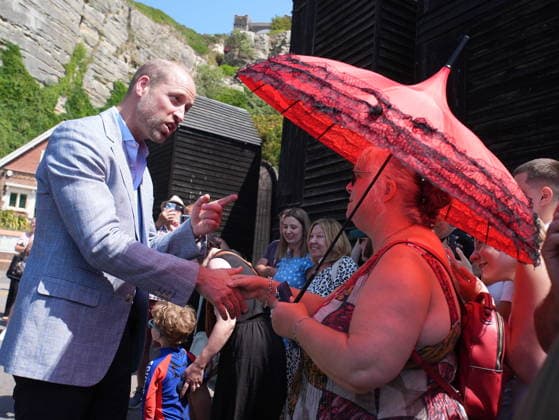 Prince of Wales visit to Hastings The Prince of Wales meets well-wishers during his visit to Hastings, East Sussex, to highlight the town s fishing community and the vital work of local youth-led and community-driven organisations. Picture date: Thursday July 9, 2026., Credit:Avalon.red PA ROTA - B68 Avalon UK, Hastings  Copyright: xAvalon.redx xPAxROTAx-xB68x xAvalonx 1115477253
