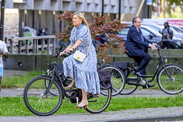 Amsterdam, The Netherlands, 2026-07-09 13:26:33 AMSTERDAM, 09-07-2026, Zuidoost district. Queen Maxima, together with the Minister of Social Affairs and Employment, Hans Vijlbrief, visits the Zuidoost district in Amsterdam as part of the Debt-Free Neighbourhood approach. The purpose of the working visit is to share knowledge regarding area-based working, scaling up successful initiatives, and cooperation with the Foundation for Financial Health in the Netherlands (SFGN). PHOTO: NLBeeld Patrick van Emst Credit: NL Beeld Patrick van Emst  Copyright: xx x