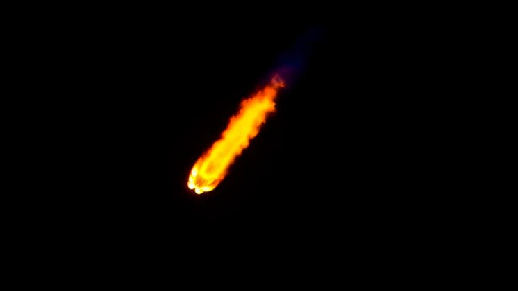 July 9, 2026, Merritt Island, Florida, USA: A SpaceX Falcon 9 rocket carrying 29 Starlink satellites, lifts off from Space Launch Complex-40 at Cape Canaveral Space Force Station, Florida, at 5:25 a.m. EDT on July 9, 2026. Merritt Island USA - ZUMAb267 20260709_znp_b267_004 Copyright: xCharlesxBriggsx