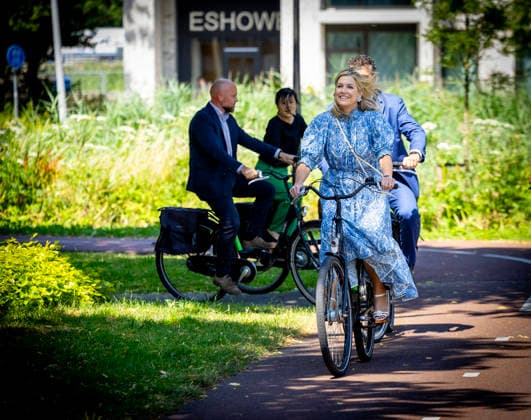 09-07-2026 Amsterdam Queen Maxima visited ˜G-buurt Noord™ and ˜K-buurt™ in the Zuidoost district in Amsterdam as part of the ˜Debt-Free Neighbourhood™ initiative. Â  Copyright: xPPEx