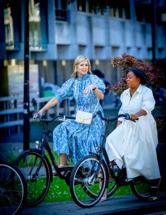 09-07-2026 Amsterdam Queen Maxima visited ˜G-buurt Noord™ and ˜K-buurt™ in the Zuidoost district in Amsterdam as part of the ˜Debt-Free Neighbourhood™ initiative. Â  Copyright: xPPEx