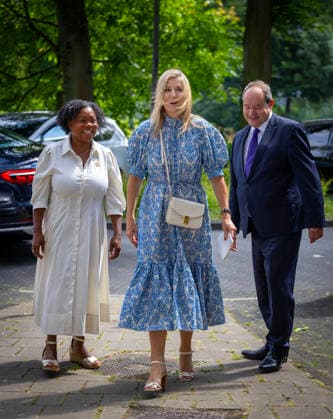 09-07-2026 Amsterdam Queen Maxima visited ˜G-buurt Noord™ and ˜K-buurt™ in the Zuidoost district in Amsterdam as part of the ˜Debt-Free Neighbourhood™ initiative. Â  Copyright: xPPEx