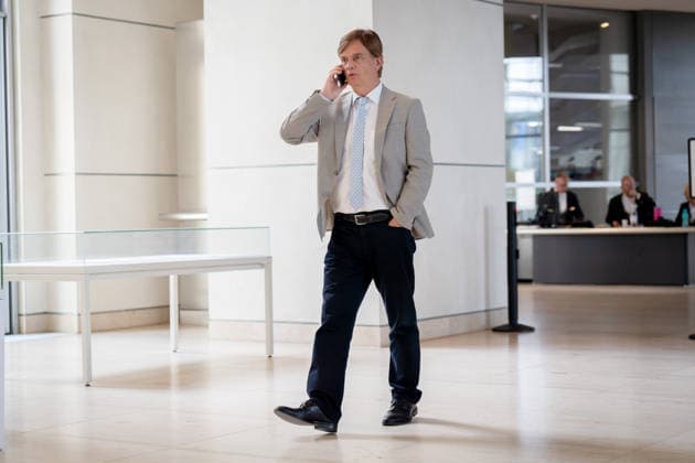 Bundestag, Bernd Baumann, MdB, AfD Reichstagsgebäude, Bundestag, Sitzungswoche, Bernd Baumann, MdB, AfD Berlin Berlin GER *** Bundestag, Bernd Baumann, Member of the Bundestag, AfD Reichstag Building, Bundestag, session week, Bernd Baumann, Member of the Bundestag, AfD Berlin, Berlin, GER