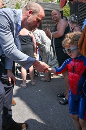 Prince of Wales visits Hastings, UK. 09 July 2026. Hastings, East Sussex, UK, 09 July 2026. The Prince of Wales (Prince William) visits the Old Town area of Hastings, meeting Fishermen and the local community., Credit:Lee Floyd Lee Floyd - B3214 Avalon UK, East Sussex, Hastings  Copyright: xLeexFloydx xLeexFloydx-xB3214x xAvalonx 1115501089