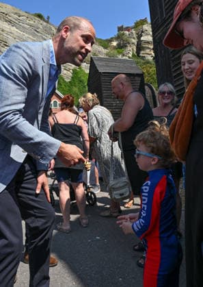 Prince of Wales visits Hastings, UK. 09 July 2026. Hastings, East Sussex, UK, 09 July 2026. The Prince of Wales (Prince William) visits the Old Town area of Hastings, meeting Fishermen and the local community., Credit:Lee Floyd Lee Floyd - B3214 Avalon UK, East Sussex, Hastings  Copyright: xLeexFloydx xLeexFloydx-xB3214x xAvalonx 1115501536