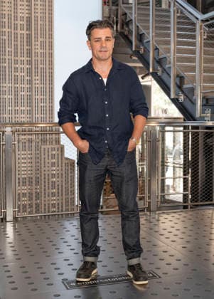 July 8, 2026, New York, New York, USA: HAMISH ALLAN HEADLEY visits the Empire State Building in New York to celebrate the Premiere of The Westies on MGM. 8 July 2026 New York USA - ZUMAa265 20260708_zep_a265_063 Copyright: xEricxAcquayex