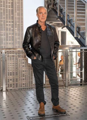 July 8, 2026, New York, New York, USA: TITUS WELLIVER visits the Empire State Building in New York to celebrate the Premiere of The Westies on MGM. 8 July 2026 New York USA - ZUMAa265 20260708_zep_a265_067 Copyright: xEricxAcquayex