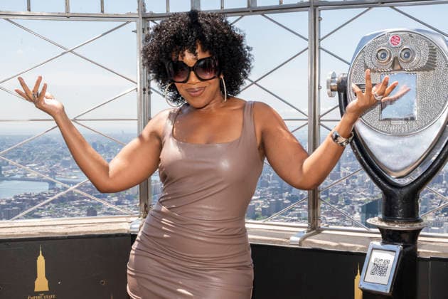 July 8, 2026, New York, New York, USA: JESSICA FRANCES DUKES visits the Empire State Building in New York to celebrate the Premiere of The Westies on MGM. 8 July 2026 New York USA - ZUMAa265 20260708_zep_a265_089 Copyright: xEricxAcquayex