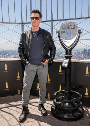 July 8, 2026, New York, New York, USA: VINCENT WALSH visits the Empire State Building in New York to celebrate the Premiere of The Westies on MGM. 8 July 2026 New York USA - ZUMAa265 20260708_zep_a265_090 Copyright: xEricxAcquayex