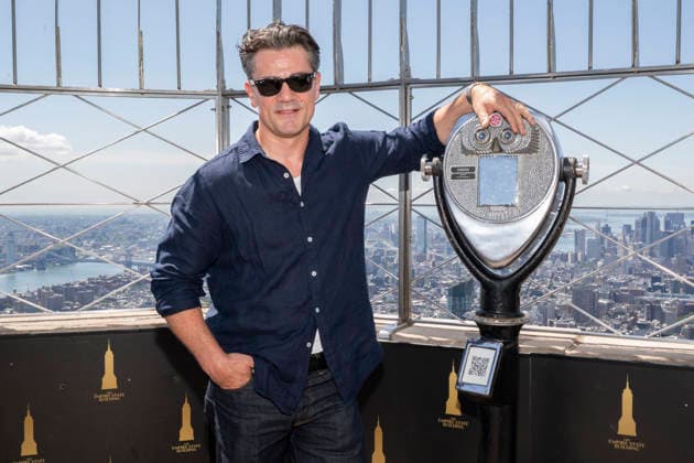 July 8, 2026, New York, New York, USA: HAMISH ALLAN HEADLEY visits the Empire State Building in New York to celebrate the Premiere of The Westies on MGM. 8 July 2026 New York USA - ZUMAa265 20260708_zep_a265_097 Copyright: xEricxAcquayex