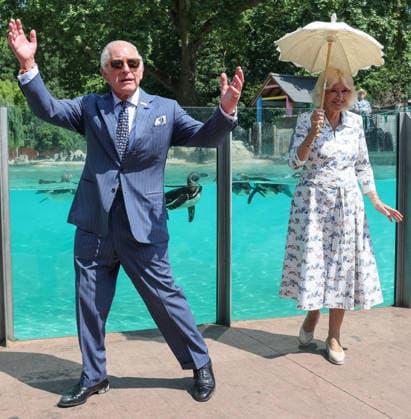 King Charles and Queen Camilla celebrate London Zoo™s 200th Anniversary King Charles and Queen Camilla visit ZSL London Zoo, to celebrate the Zoo™s 200th Anniversary, in London, UK, on the 9th July 2026. Picture by Richard Pohle WPA-Pool London ZSL London Zoo London United Kingdom  WHA-0830