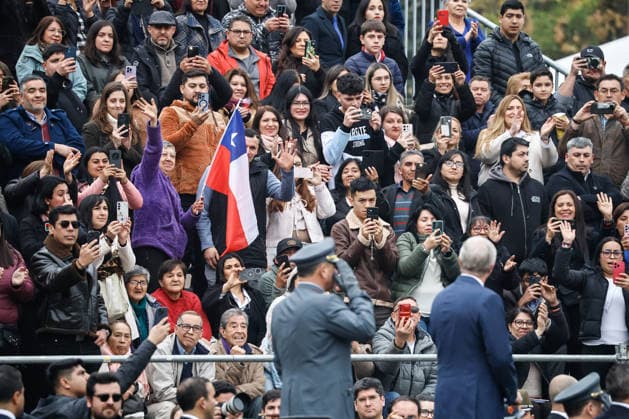 Santiago, July 9, 2026 President José Antonio Kast participates in the 2026 Oath to the Flag ceremony at the Plaza de la Ciudadanía Diego Martin Aton Chile, Aton 1171138 jpeg  Copyright: DIEGOxMARTIN ATONxCHILE