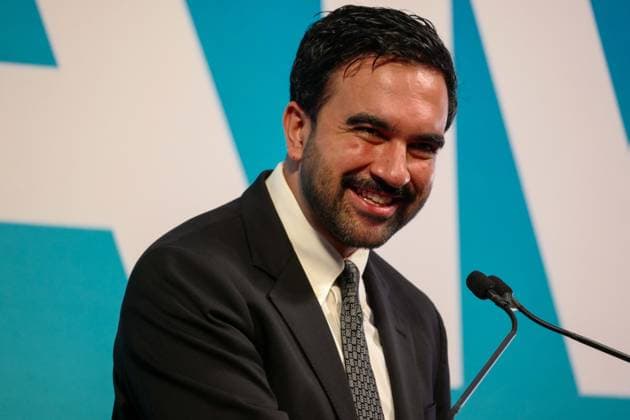 New York, NY- July 9: Mayor Zohran Mamdani Speaks Breaks Ground at American Express (Amex) Ceremony for a New Corporate Headquarters at 2 World Trade Center on July 9 2026 Credit: Camara Porter USA - ZUMAa123 20260709_zaa_a123_197 Copyright: xAdMediax