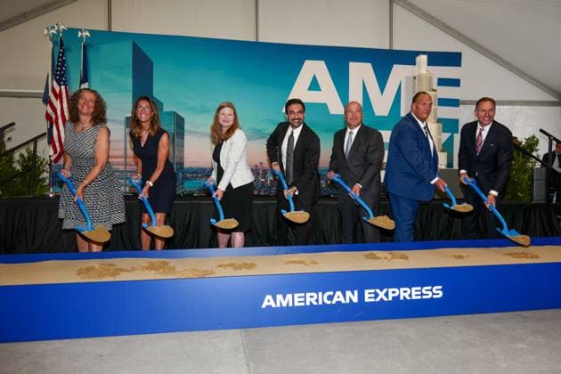 New York, NY- July 9: Mayor Zohran Mamdani Speaks Breaks Ground at American Express (Amex) Ceremony for a New Corporate Headquarters at 2 World Trade Center on July 9 2026 Credit: Camara Porter USA - ZUMAa123 20260709_zaa_a123_202 Copyright: xAdMediax