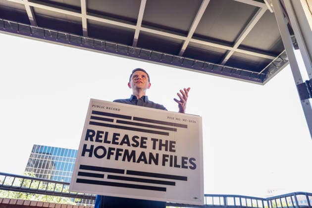 July 9, 2026, Austin, Tx, United States: U.S. Senate candidate JAMES TALARICO holds a press conference across from opponent Republican Texas Attorney General Ken Paxton s office in downtown Austin on July 9, 2026. Democrat Talarico criticized AG Paxton s handling of a Waco child predator case that landed the guilty perpetrator less than 30 days in jail. Austin United States  - ZUMAd150 20260709_znp_d150_010 Copyright: xBobxDaemmrichx